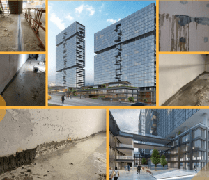 CUBES Ankara Konut ve Ticari İş Merkezi Su Yalıtım Projesi