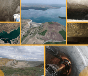 DSİ Alaca Koçhisar Barajı Su Yalıtım Çalışması